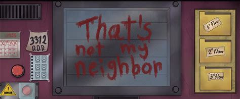 thats not my neighbor steam|that's not my neighbor checklist.